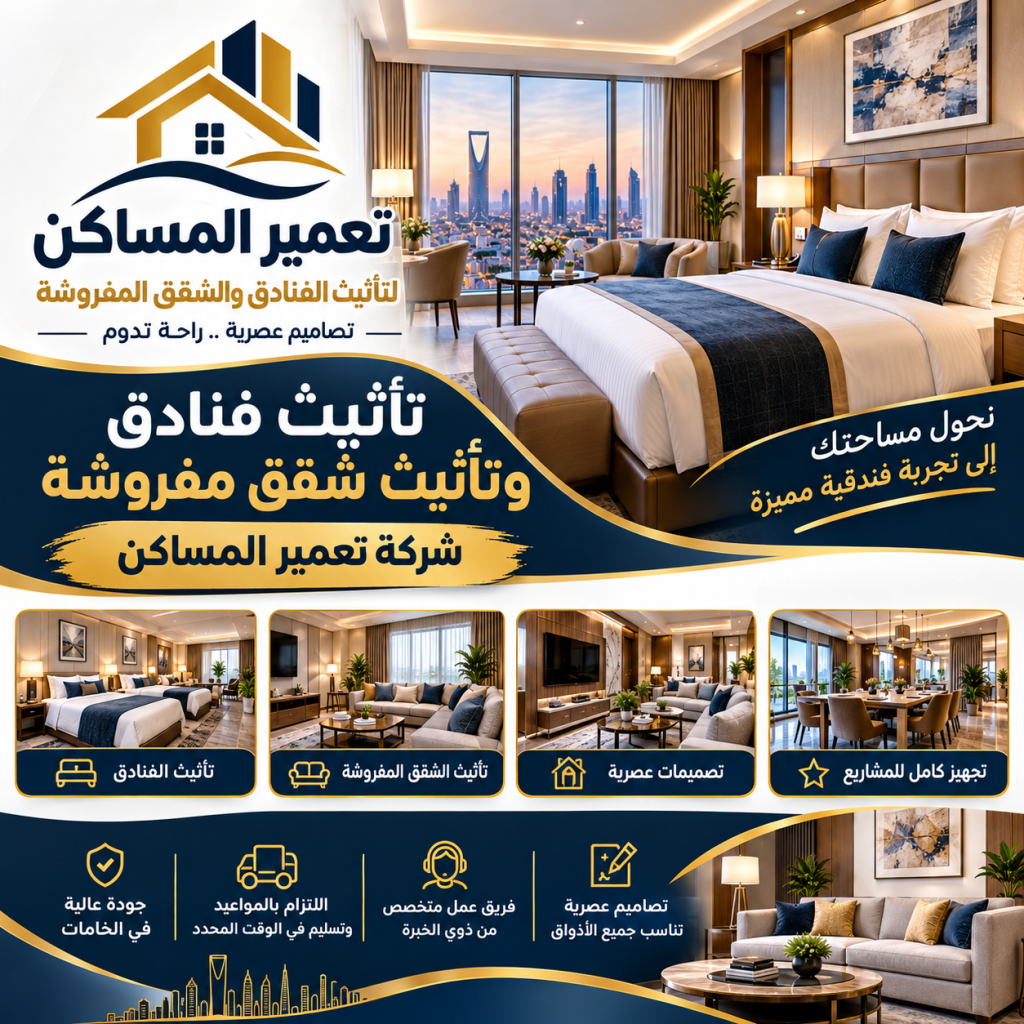 شركة تاثيث فنادق